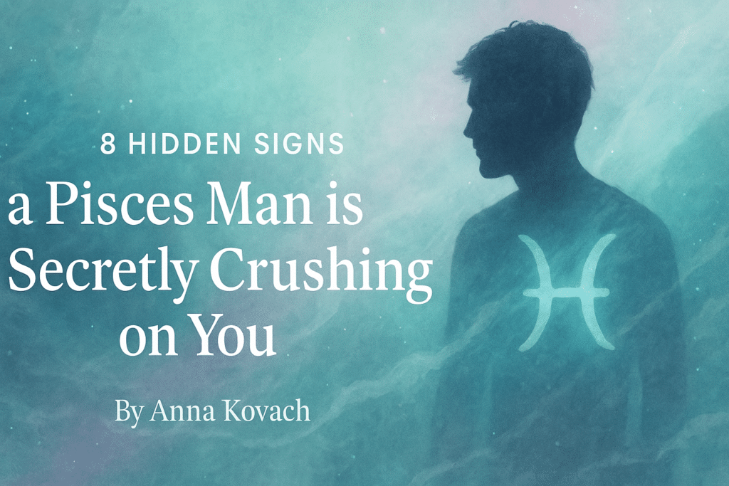 8 Hidden Signs a Pisces Man is Secretly Crushing on You
