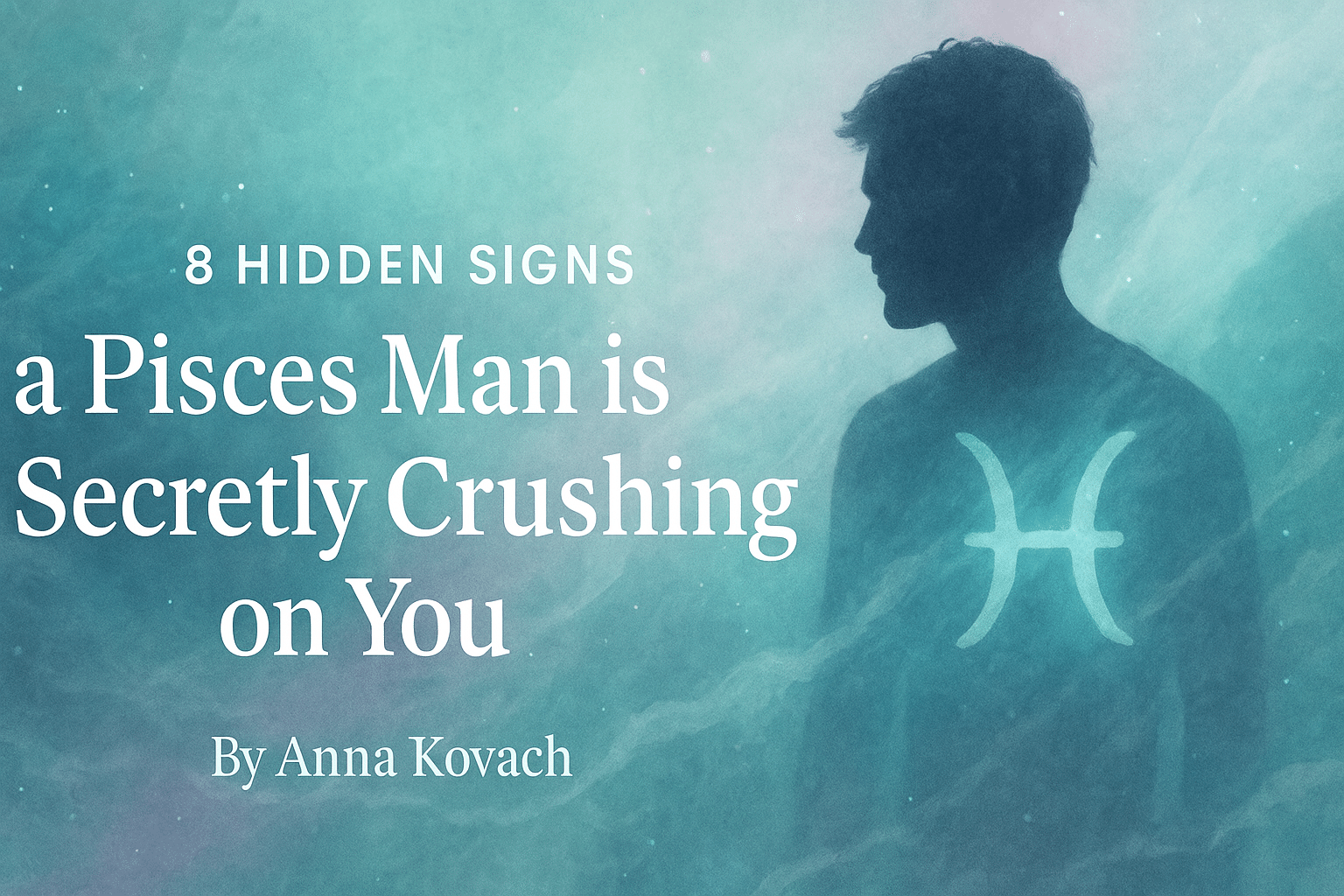 8 Hidden Signs a Pisces Man is Secretly Crushing on You